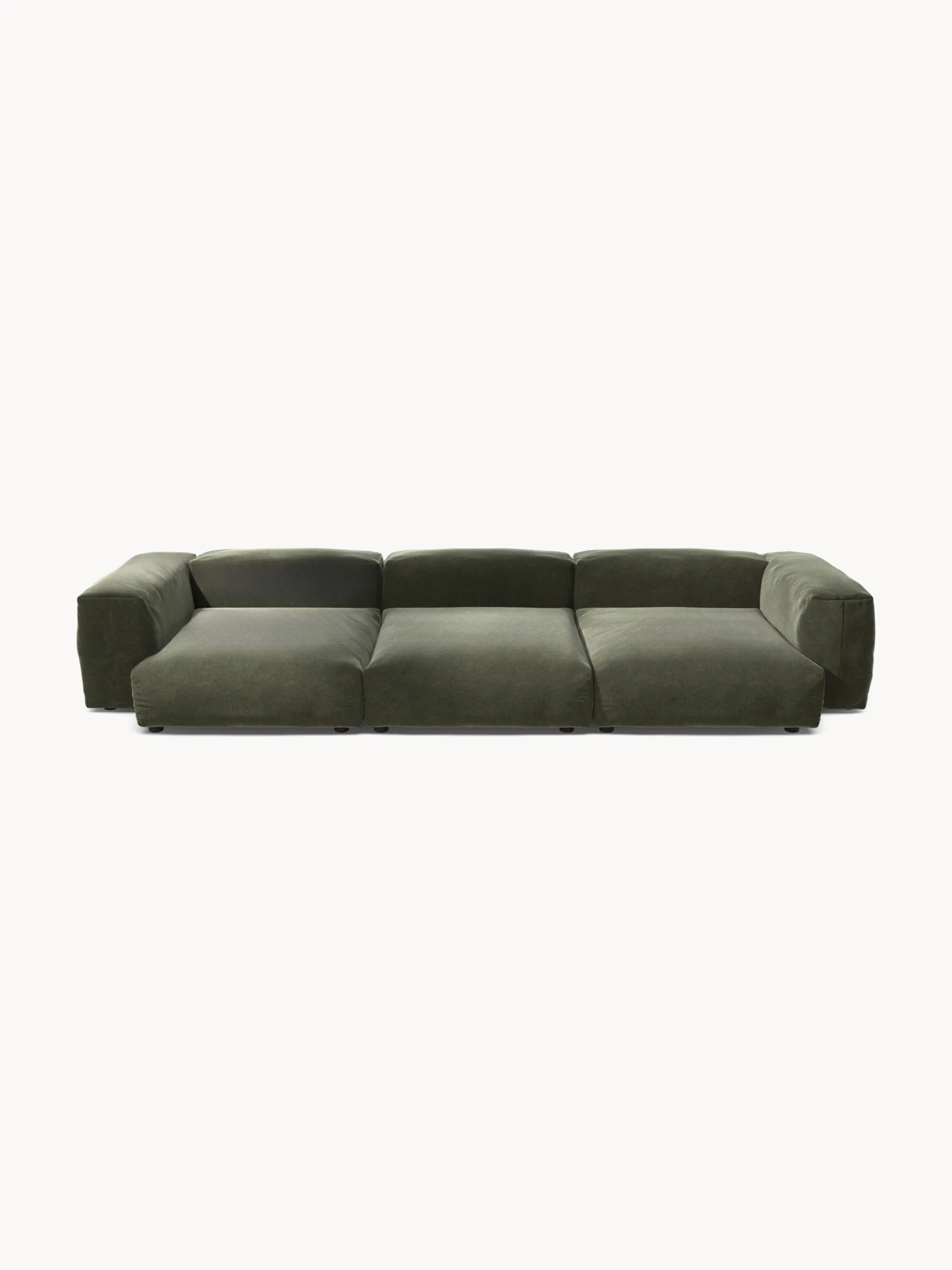 Modulares Samt-Sofa Vetsak (4-Sitzer)