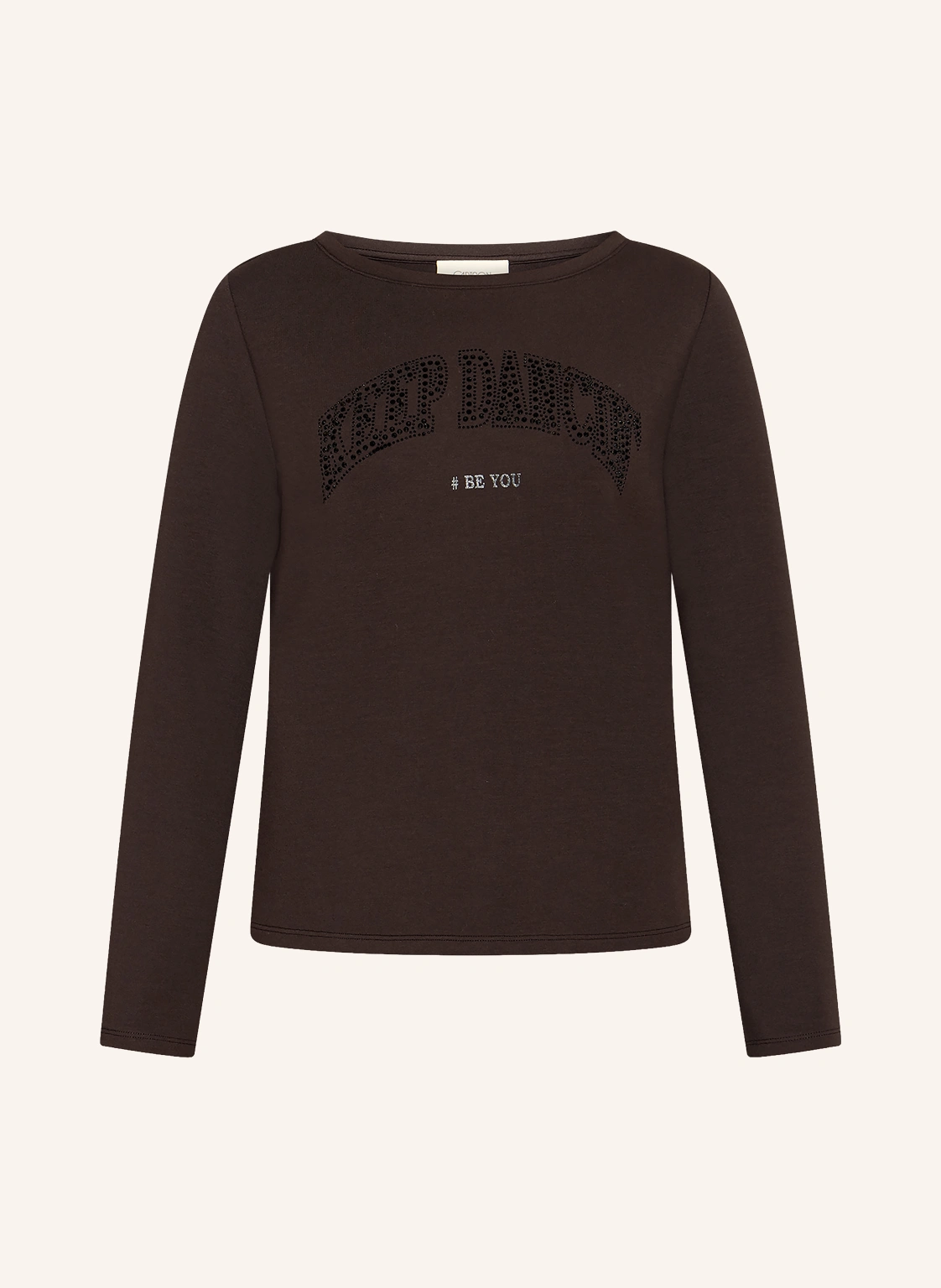 CARTOON Sweatshirt mit Schmucksteinen