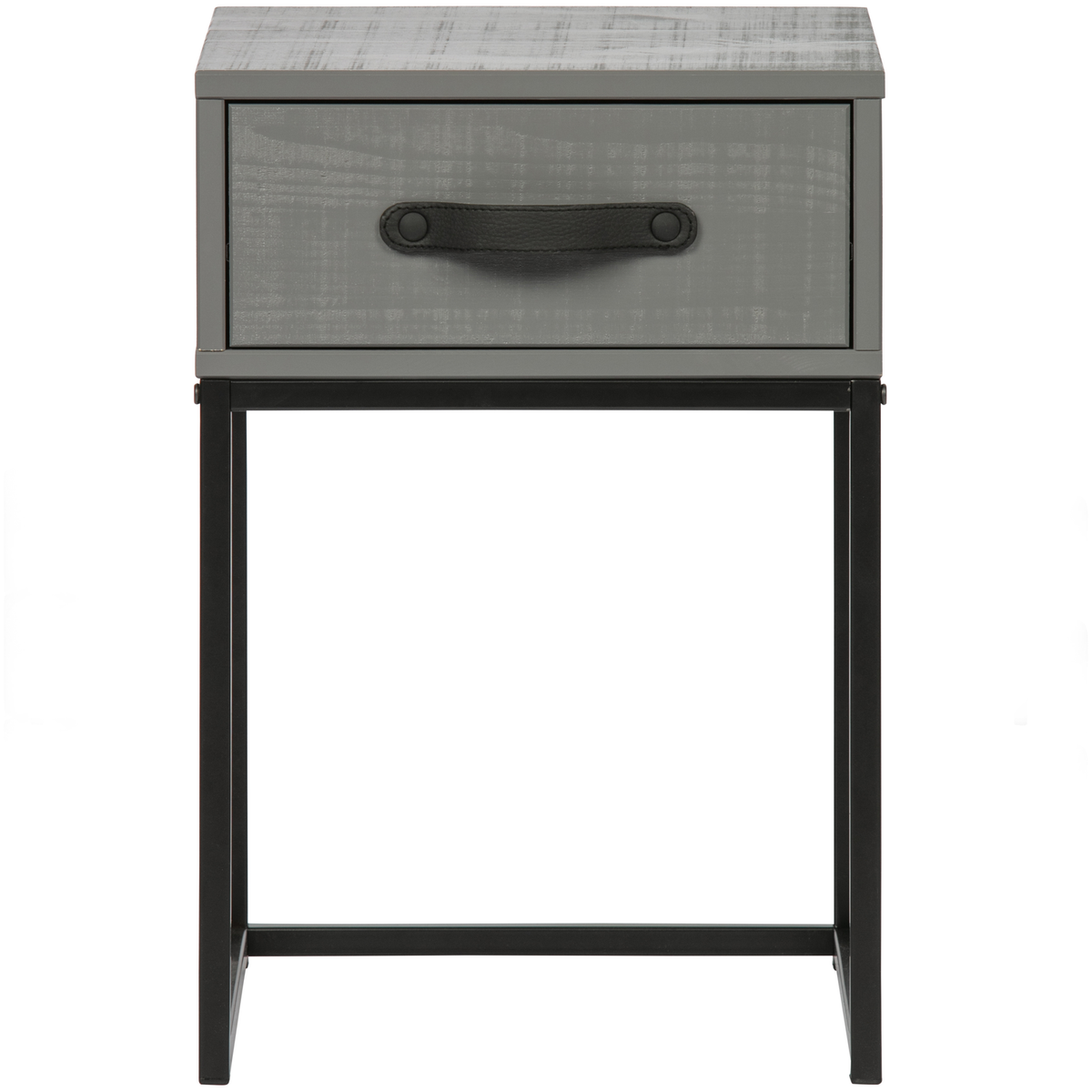 WOOOD nachtkast Morris - Grenen - Leem - 52x35x35