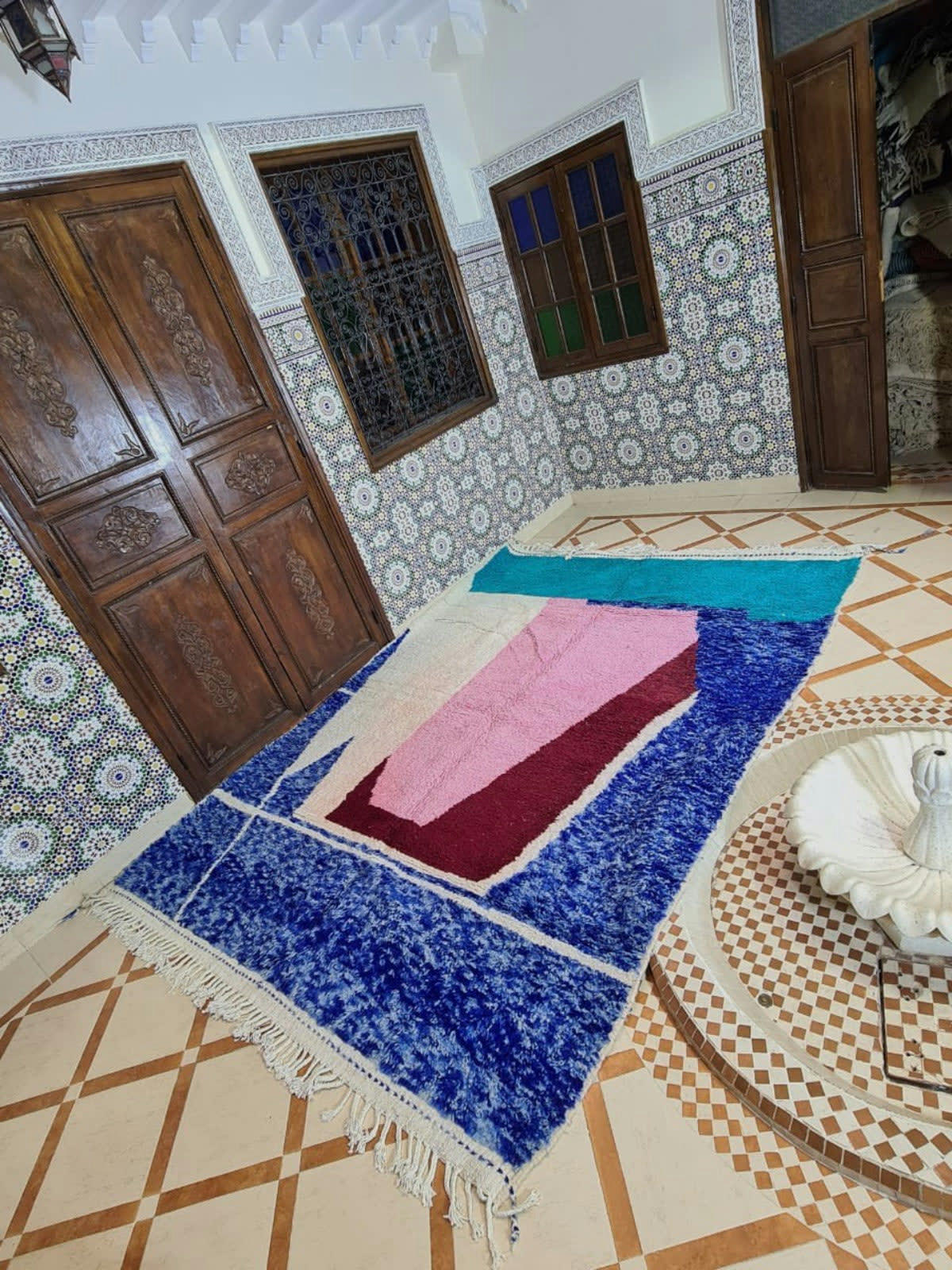 BERBERE - Tapis berbère original marocain 227x310