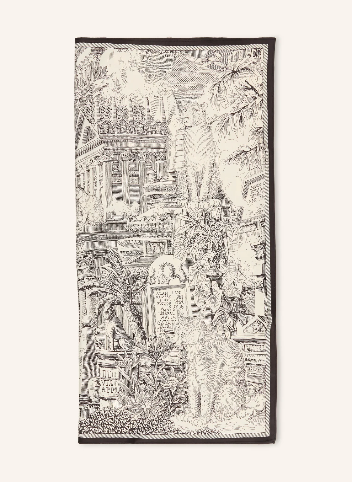 INOUI EDITIONS Seidentuch PIRANESI