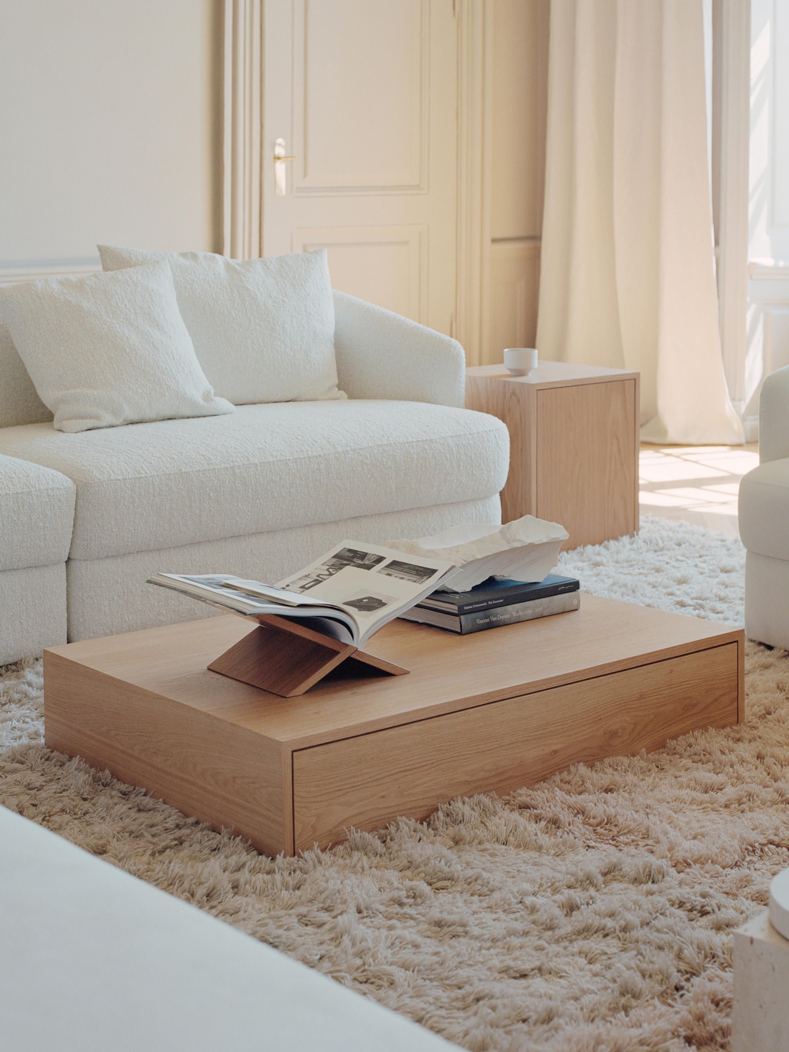 Holz-Couchtisch Mass