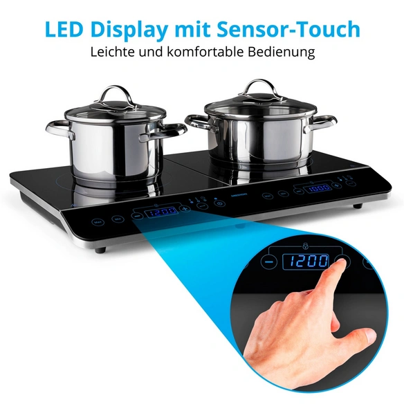 Doppel Induktionskochplatte »LIFE«, MD 15324, 3500 W