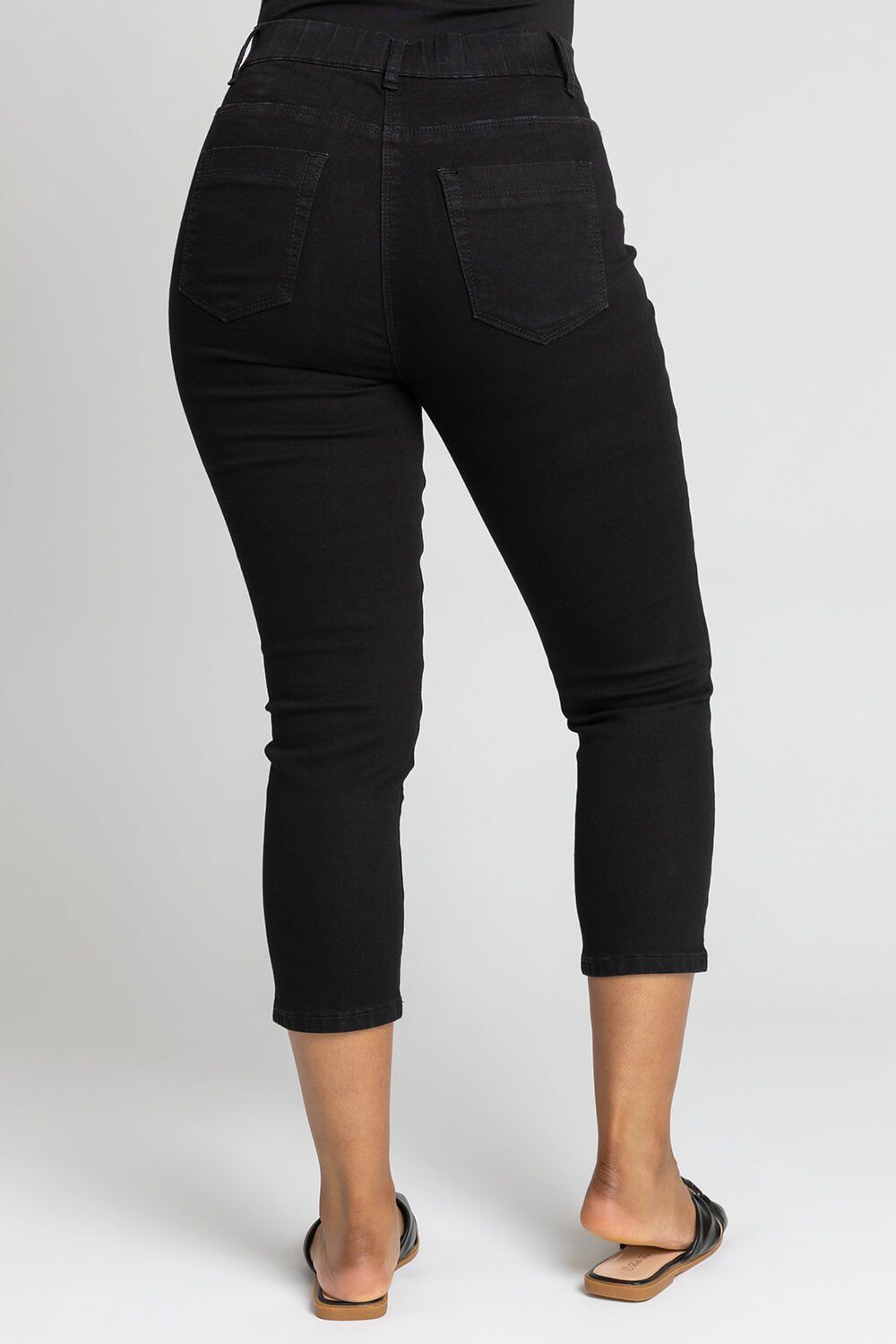 Roman Petite Stretch Crop Denim Jegging