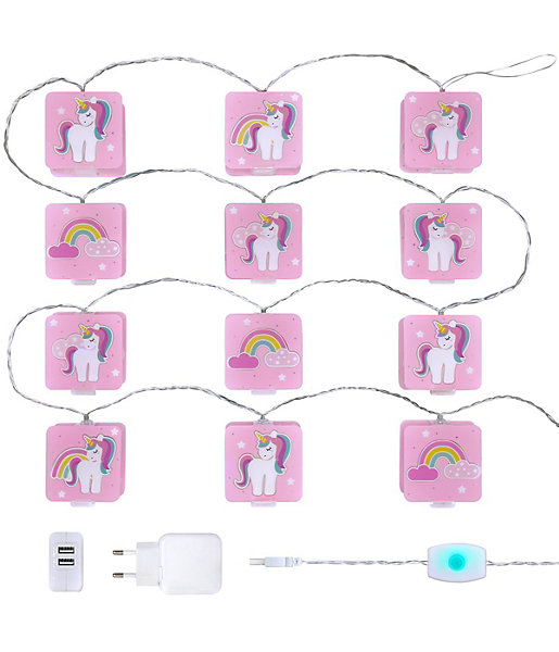 Guirlande Veilleuse Luminaire Intérieur Unicorns - Licornes