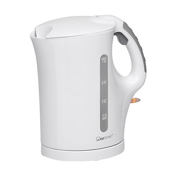 Bouilloire électrique 1L 2200W Clatronic WK 3462 Blanc