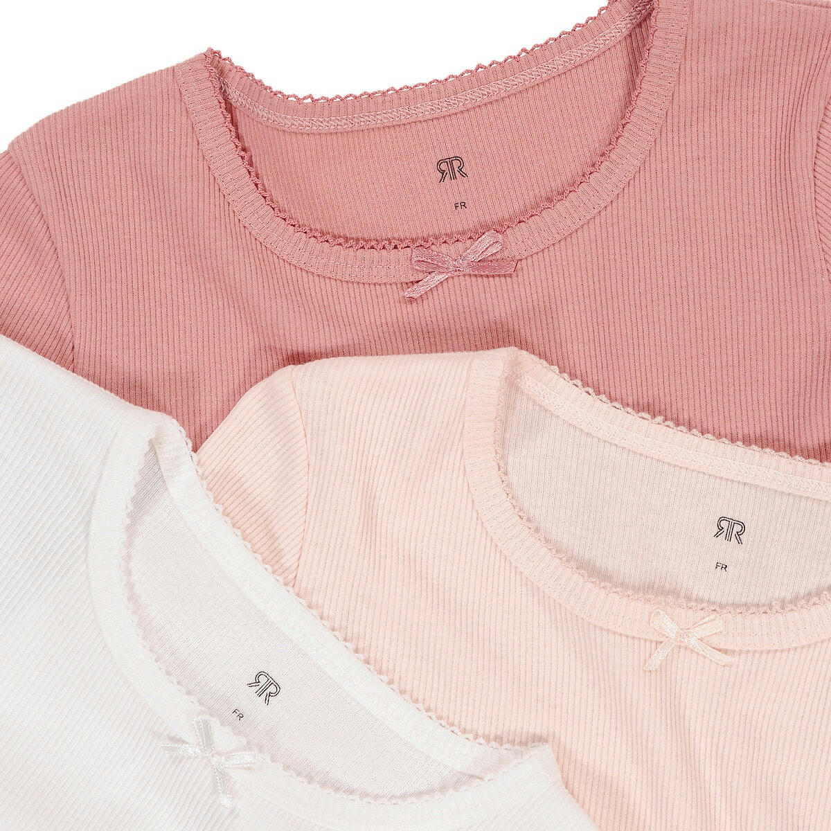 Lot de 3 maillots de corps en coton