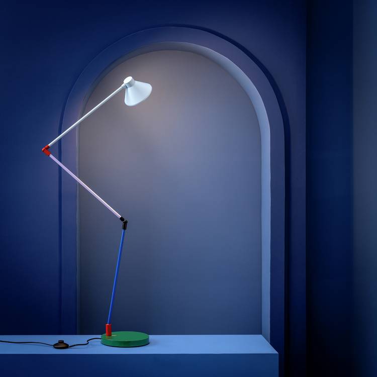 Habitat 60 Bobby Floor Lamp - Multicoloured