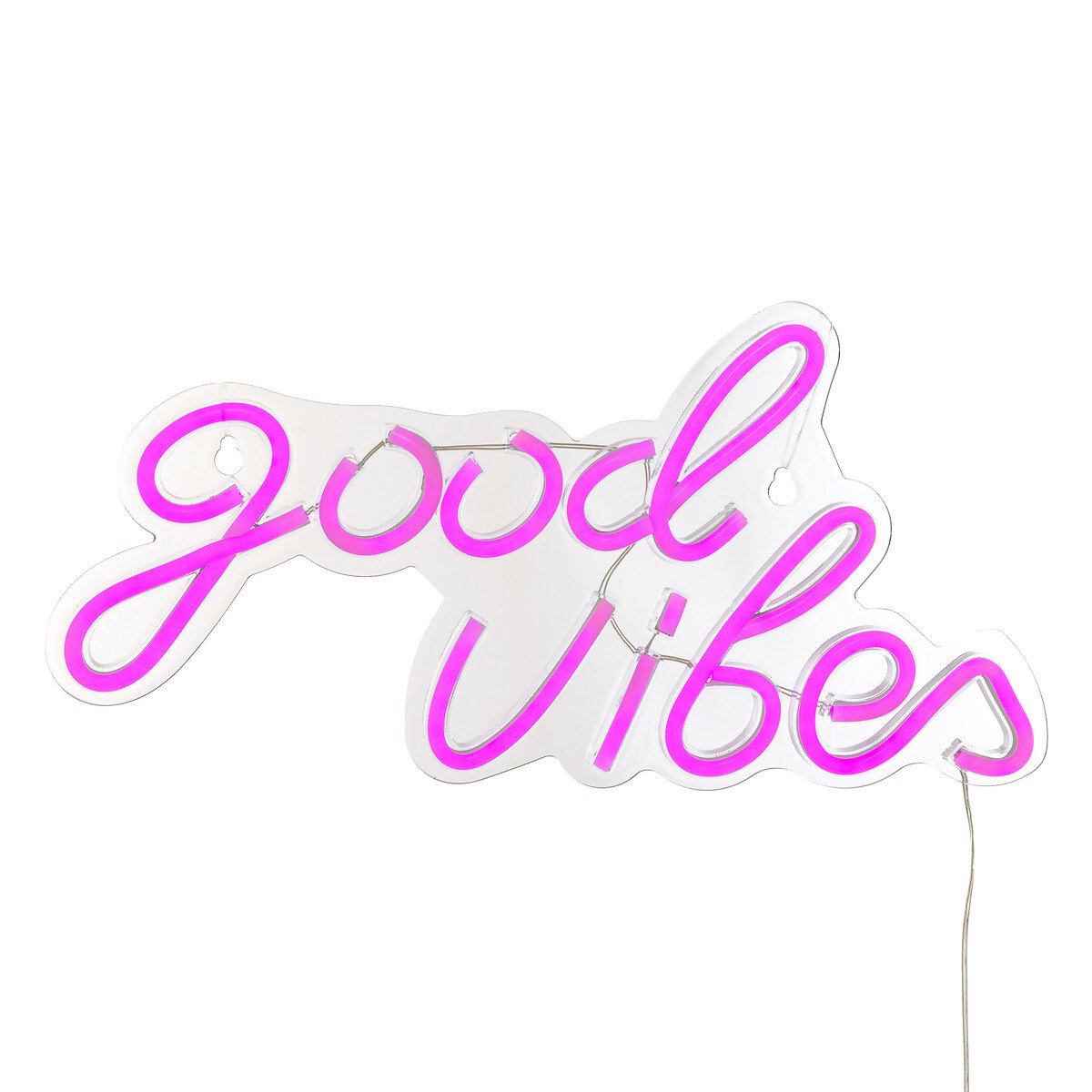 Decoração de mural led Neon good vibes
