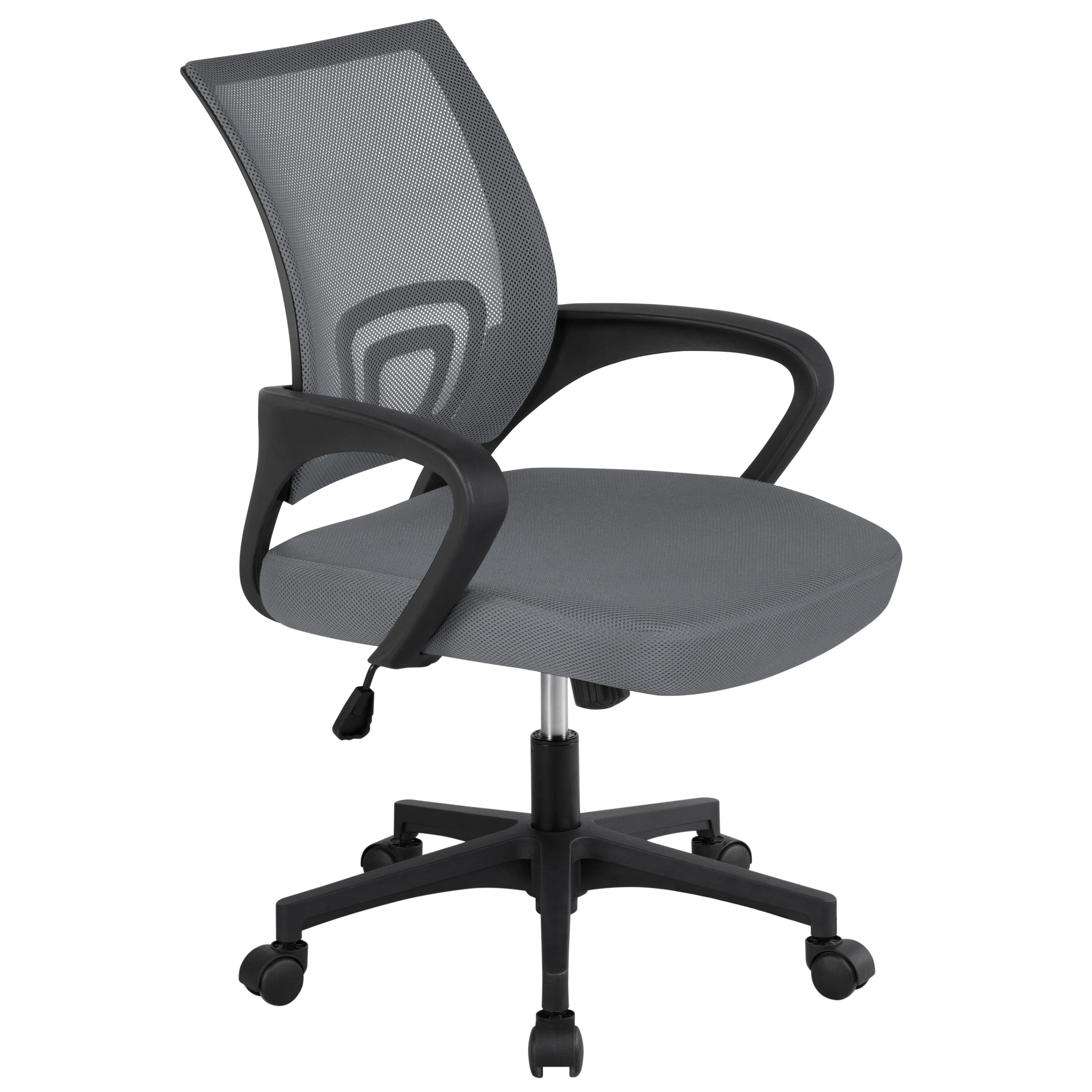 Yaheetech Adjustable Ergonomic Office Chair MidBack Mesh Swivel Chair