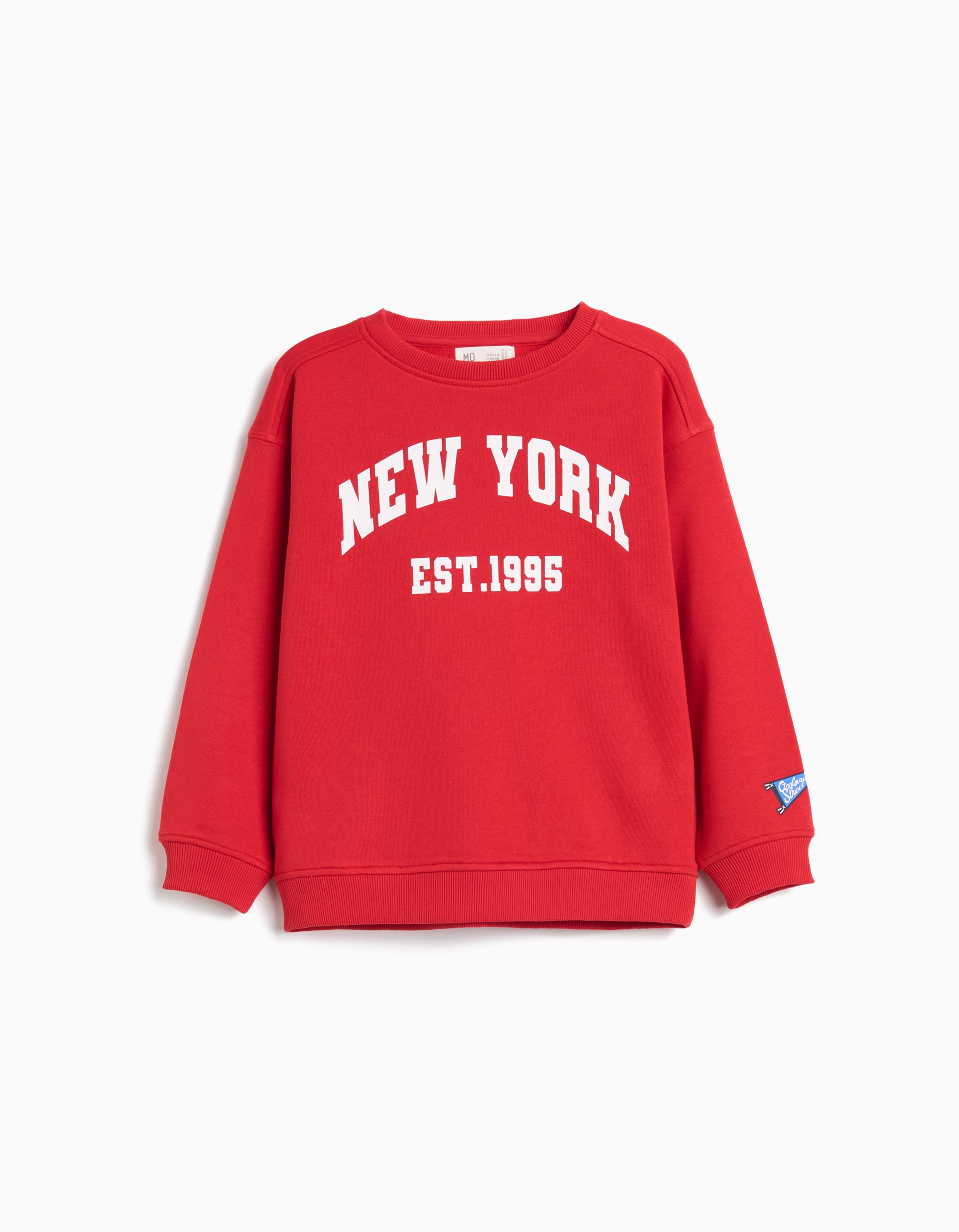Sweatshirt de Felpa, Menino, Vermelho