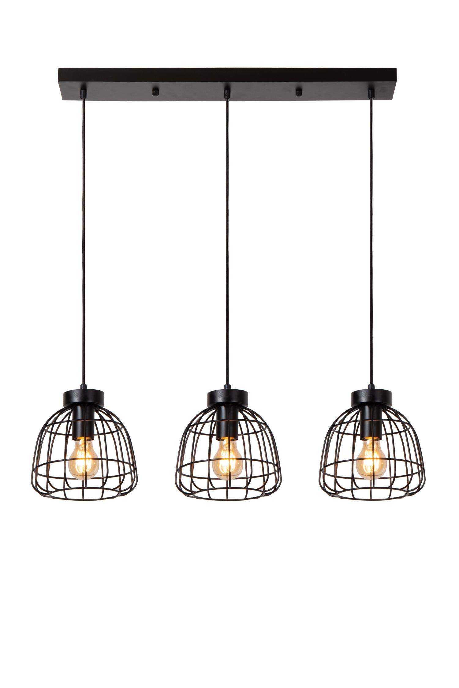 Lucide FILOX Hanglamp - Zwart