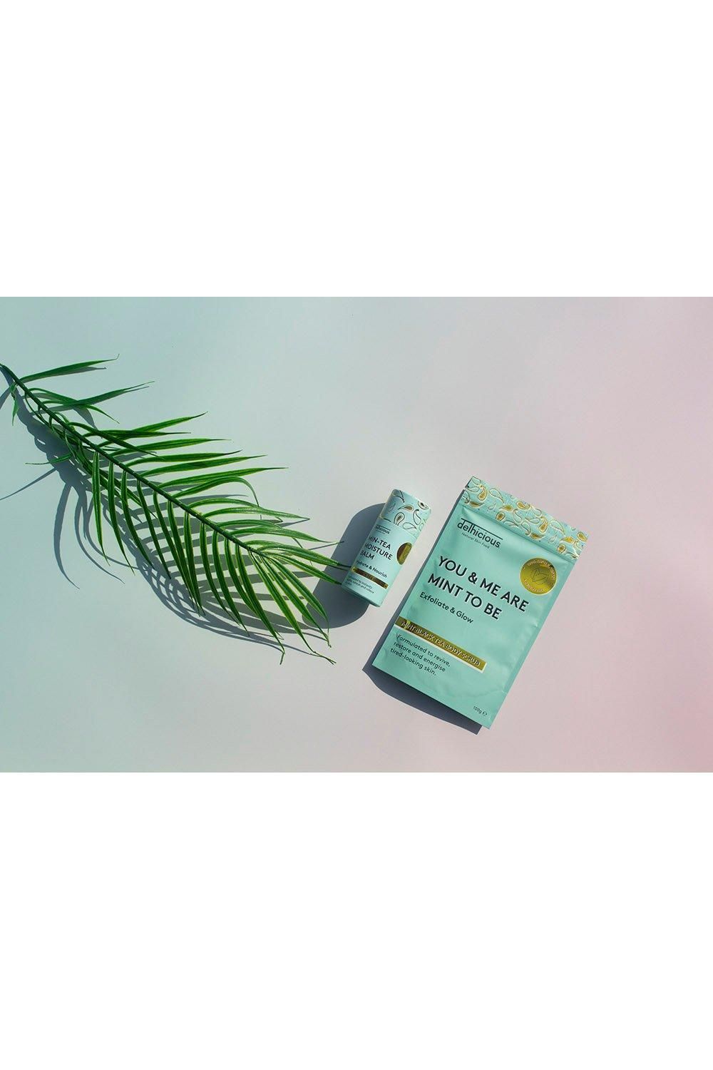 Delhicious Mint Black Tea Body Scrub