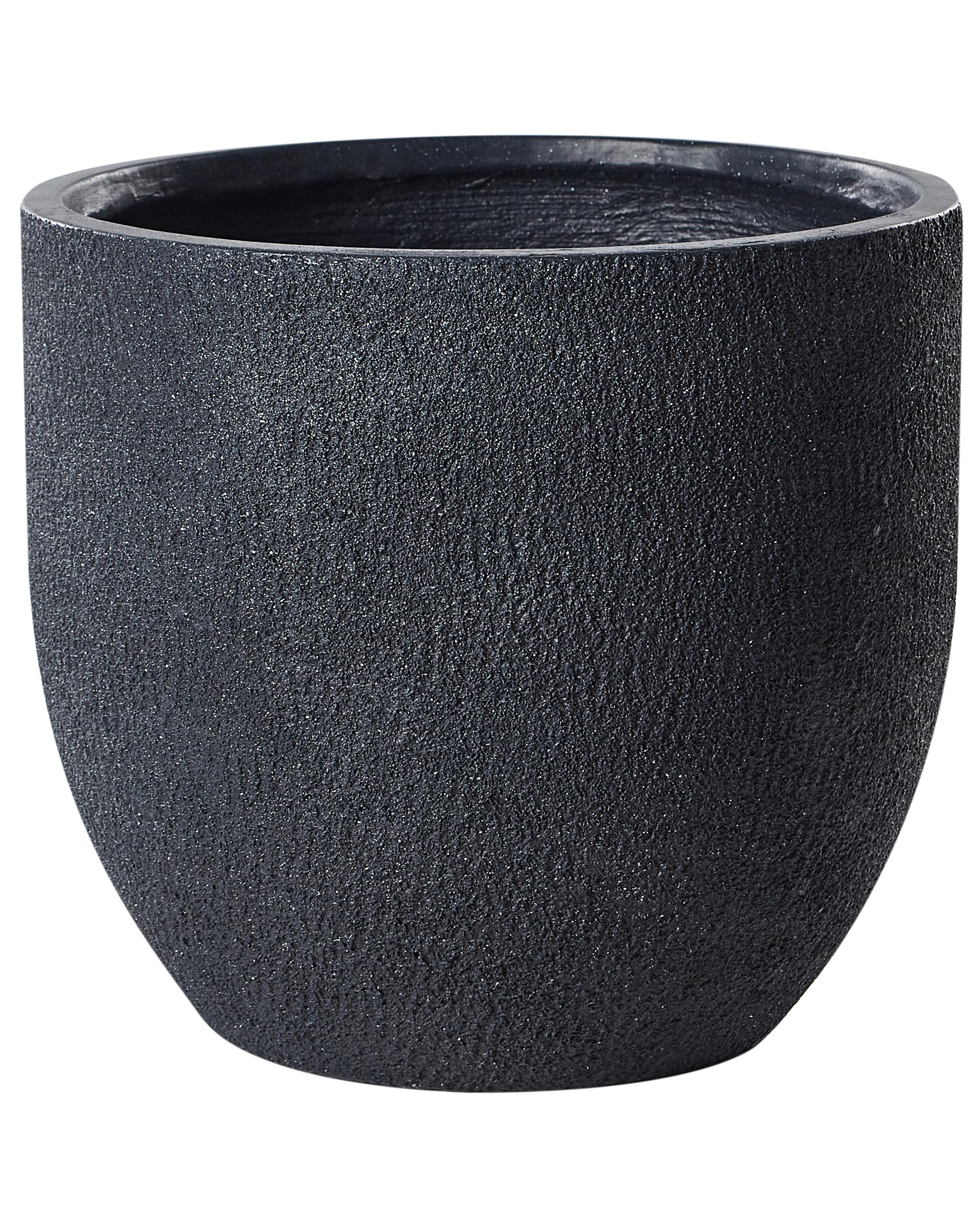 Plant Pot KANNIA 36 cm Graphite Grey