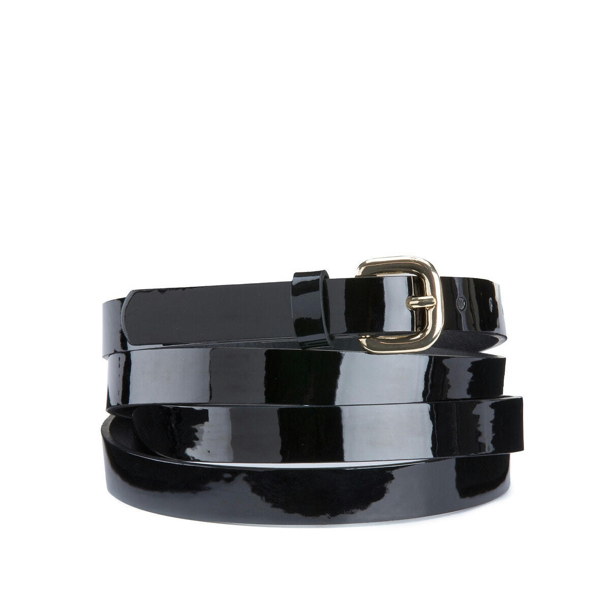 Ceinture vernie double tour