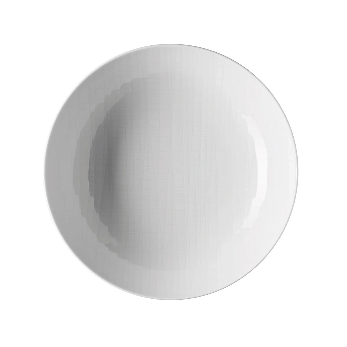 Rosenthal - Mesh Teller Ø 21 cm tief, weiß
