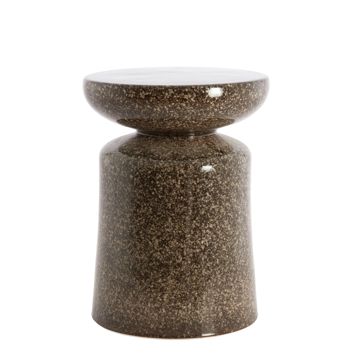Light & Living bijzettafel Kotor - bruin - Ø33.5cm