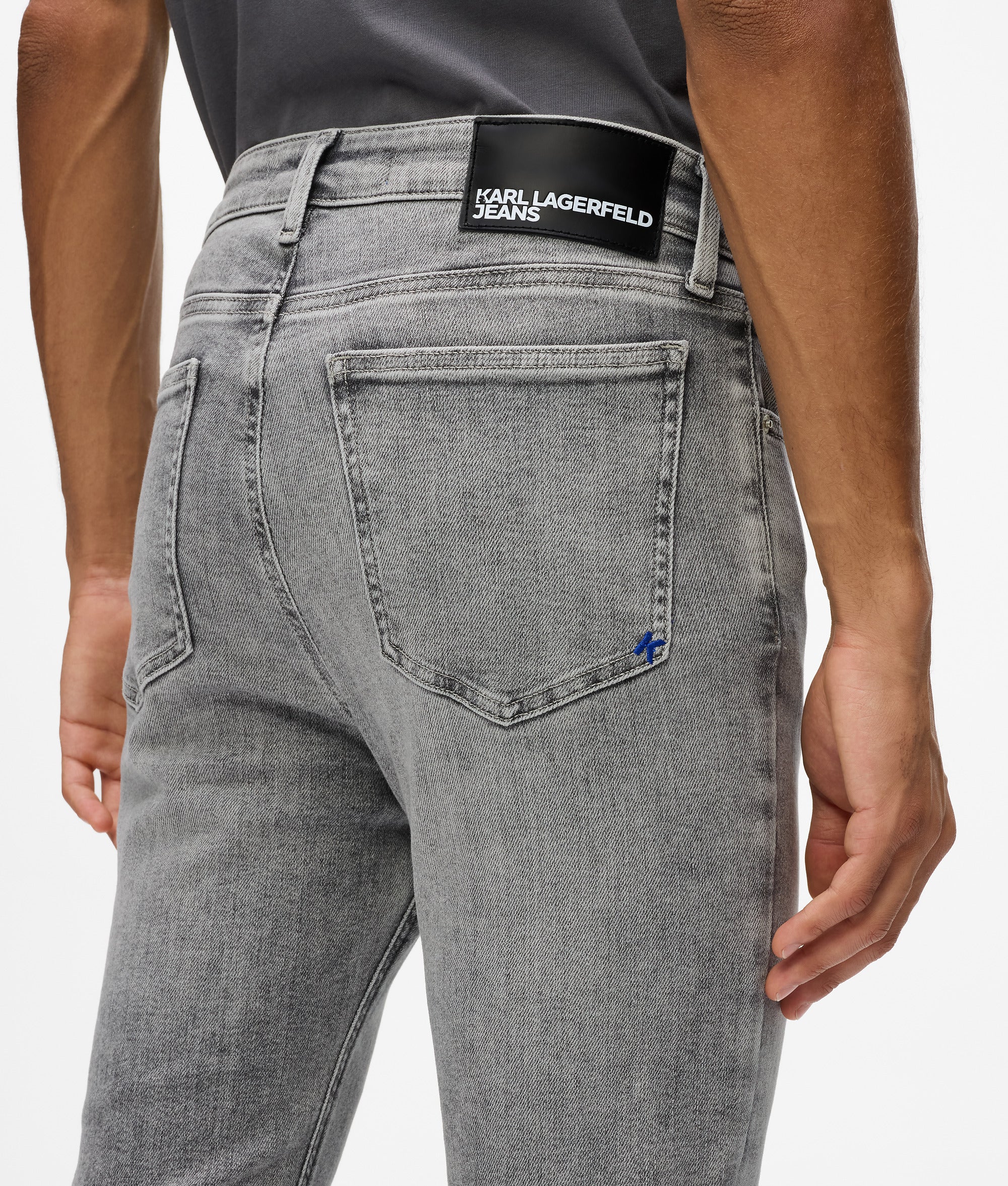 Jean skinny décoloré