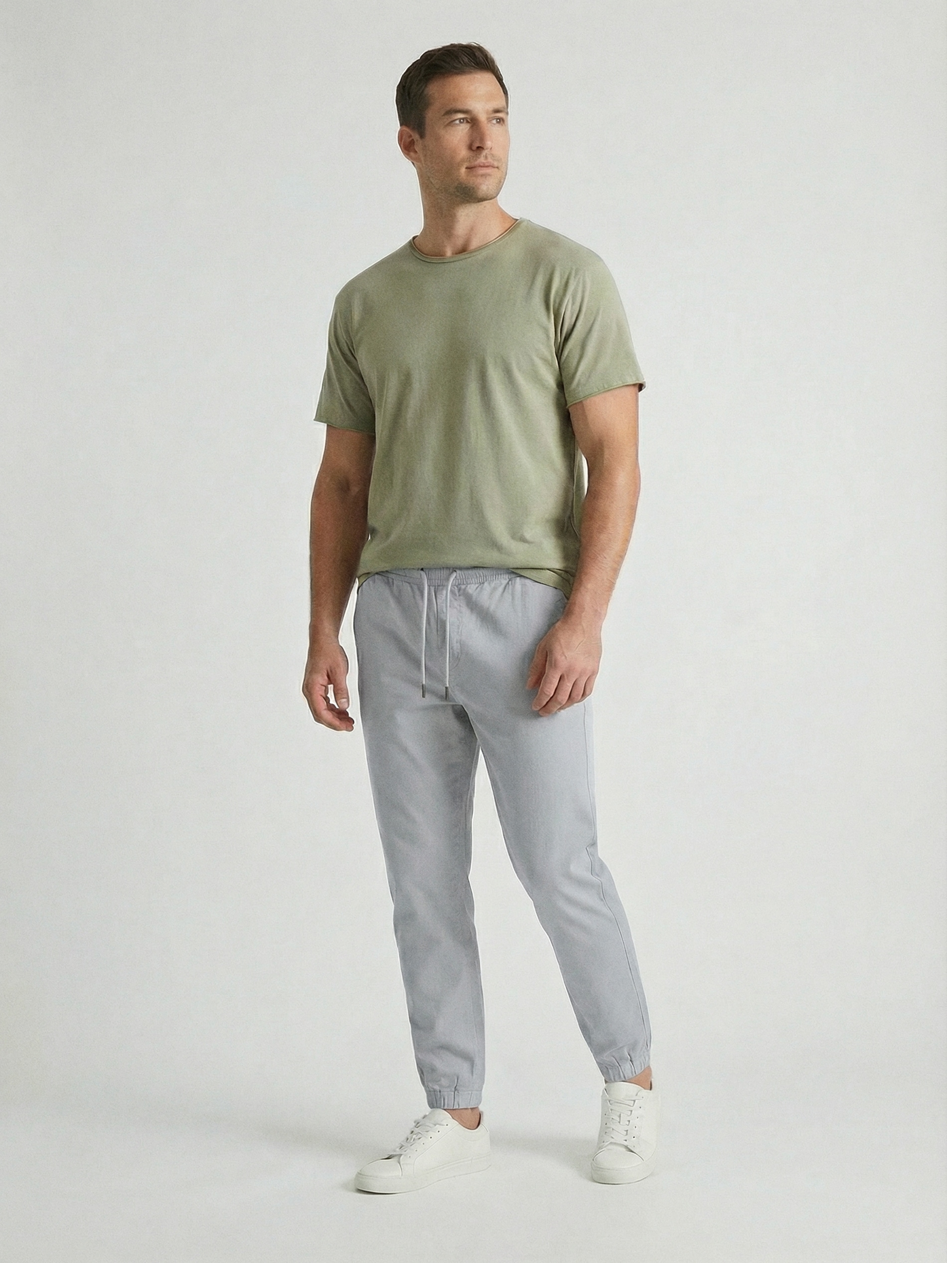 Bawełniane spodnie jogger