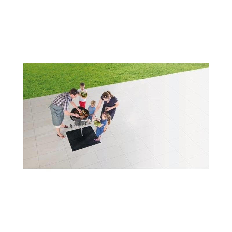 Tapis de sol pour barbecue 180 x 95 cm