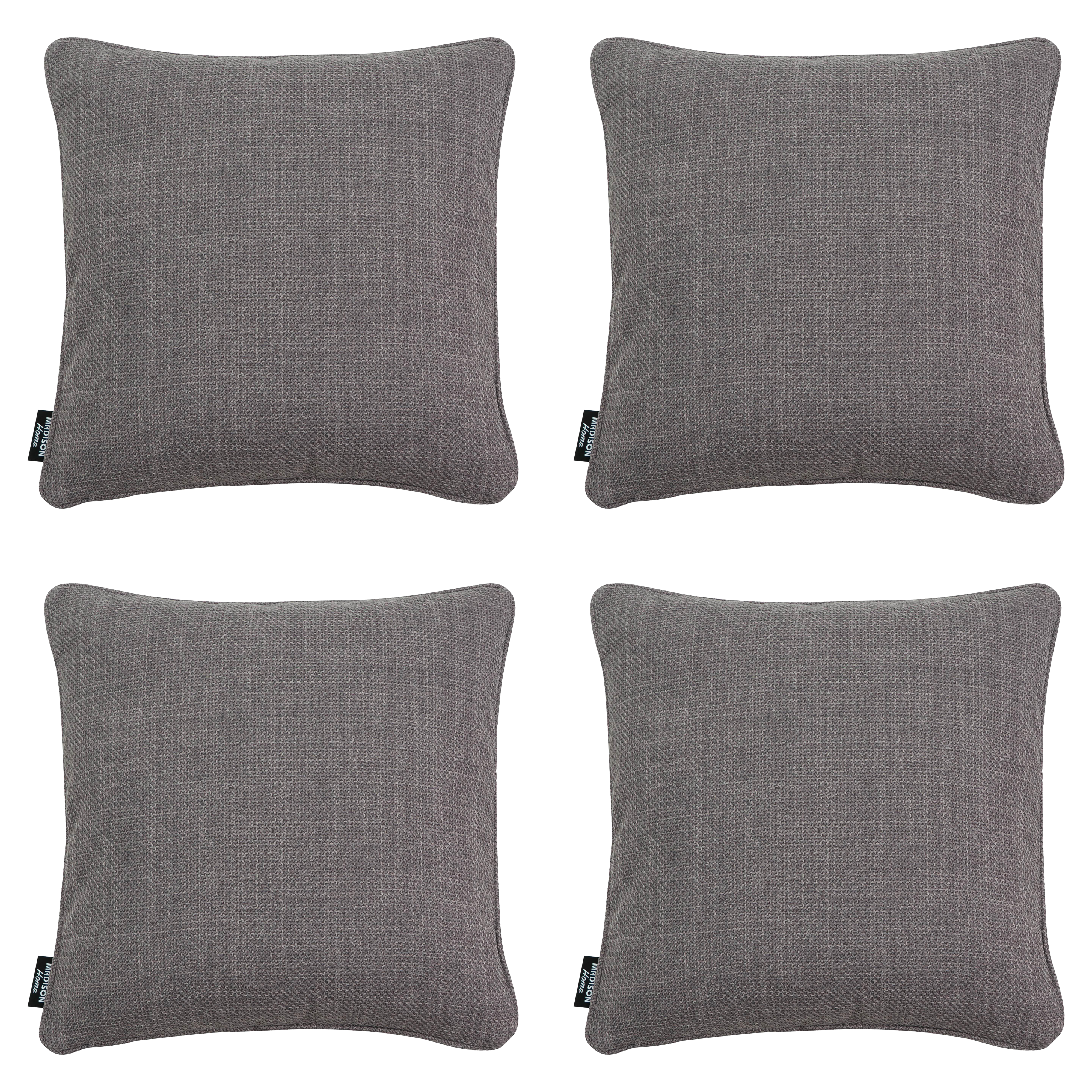 Madison - Sierkussen Nola lila - 60x60x10cm - Set van 4
