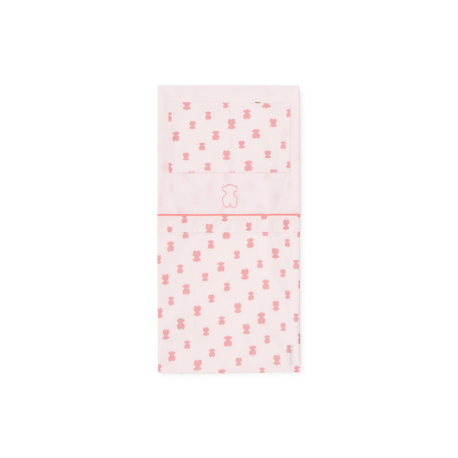 Juego sábanas para cuna de bebé HFluffy rosa