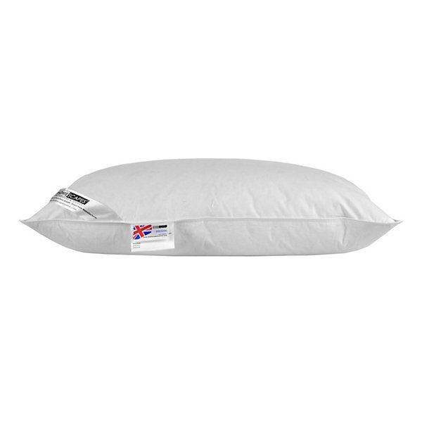 Oreiller musical en duvet et en plumes de canard ultra moelleux 50 x 75 cm - HOMESCAPES