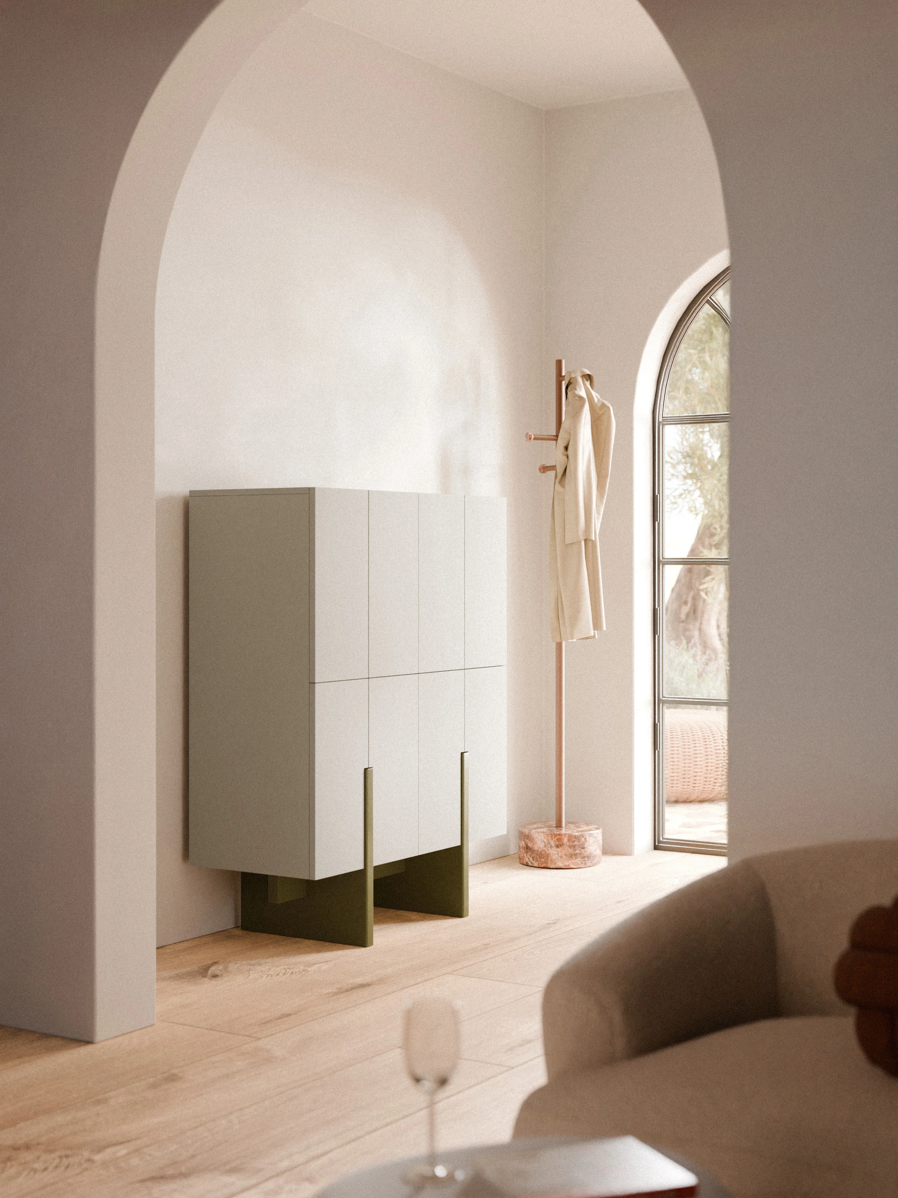 Holz-Highboard Dado