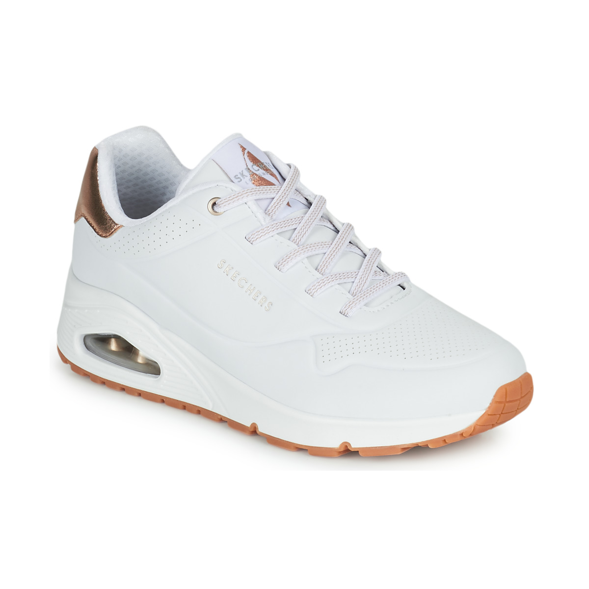 Skechers - UNO - SHIMMER AWAY - White
