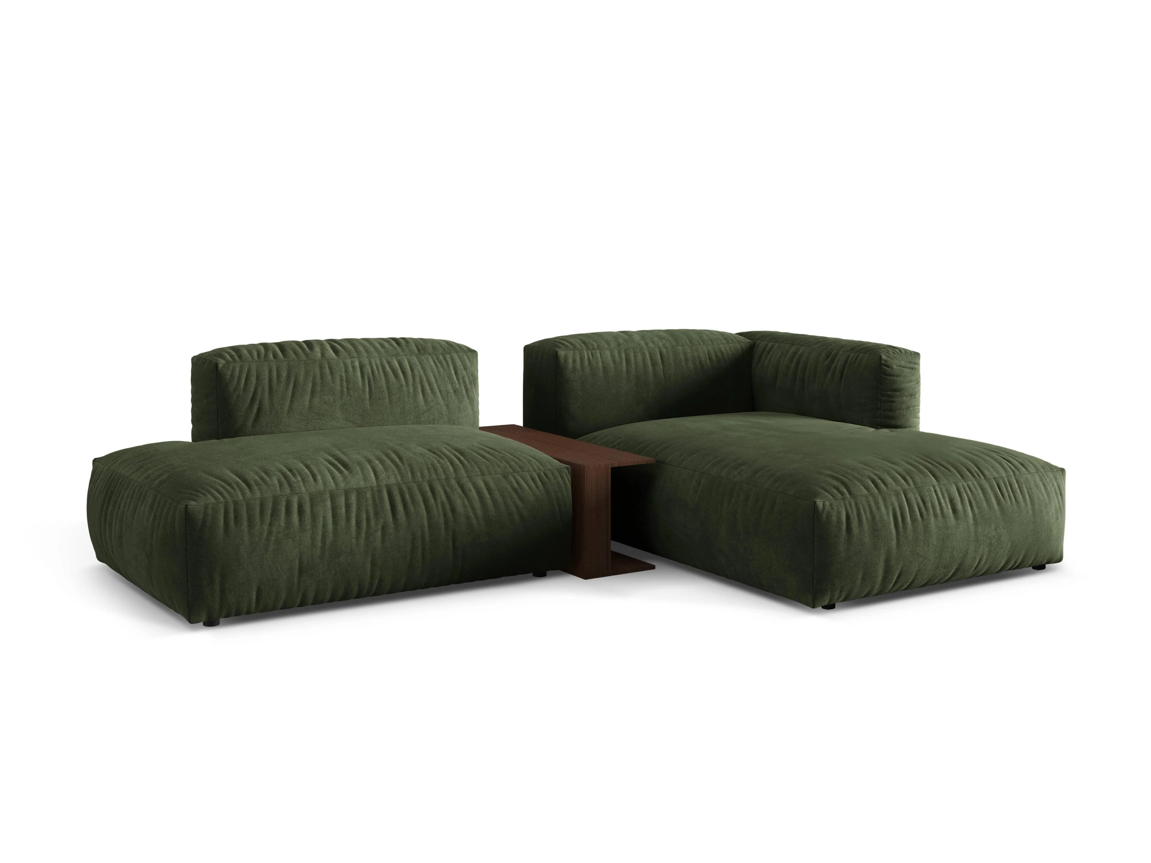 Hoekbank Martina rechts velvet
