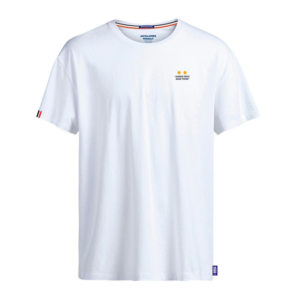 T-shirt col rond manches courtes