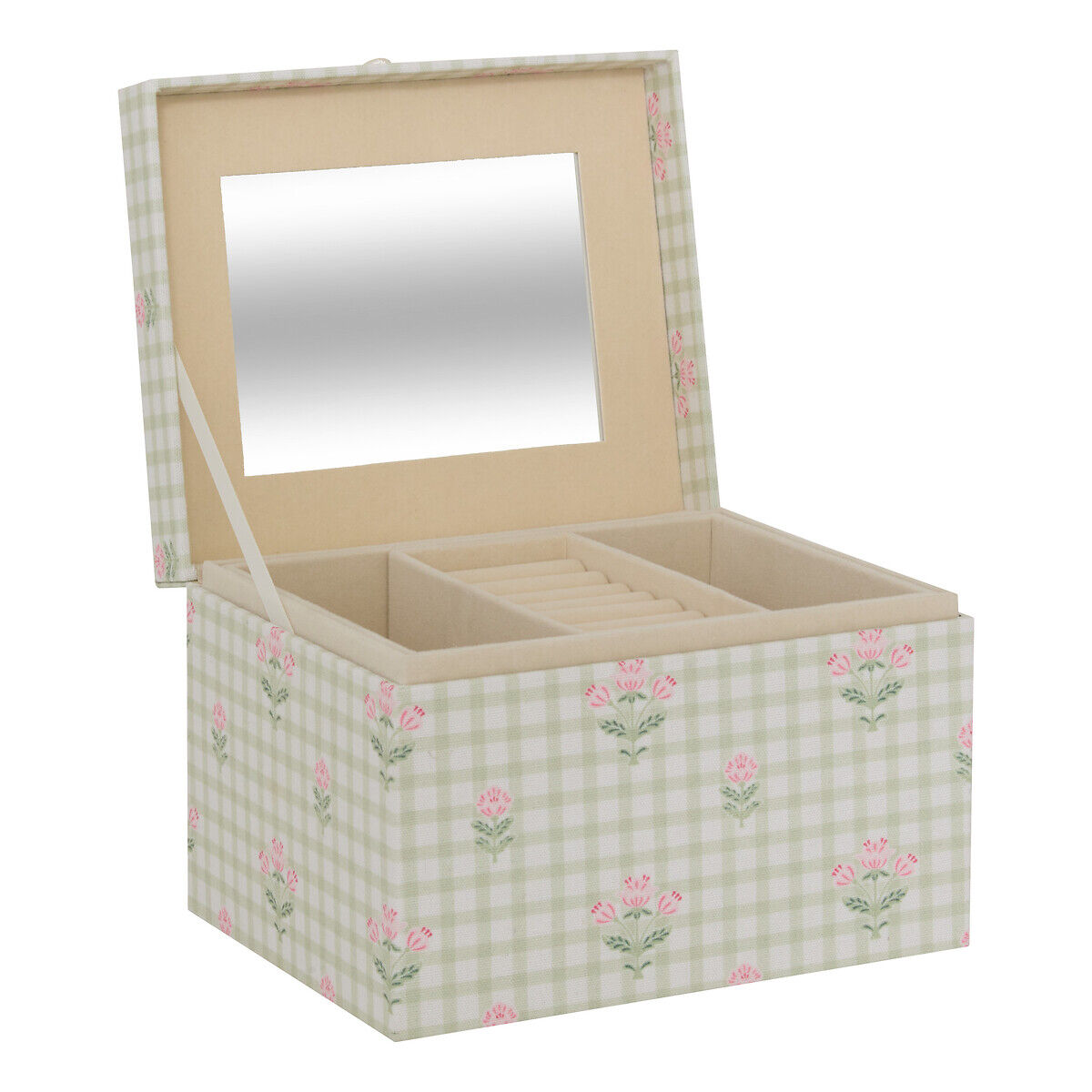 Caixa para bijuteria verde