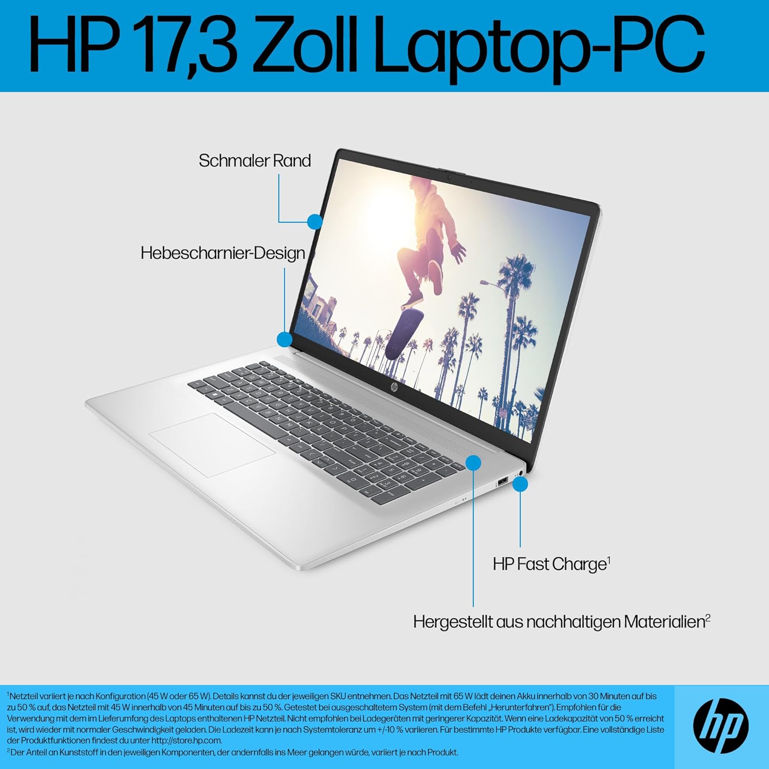 HP Laptop 15/17 with Intel Core i5-13345U/Core i7-1355U