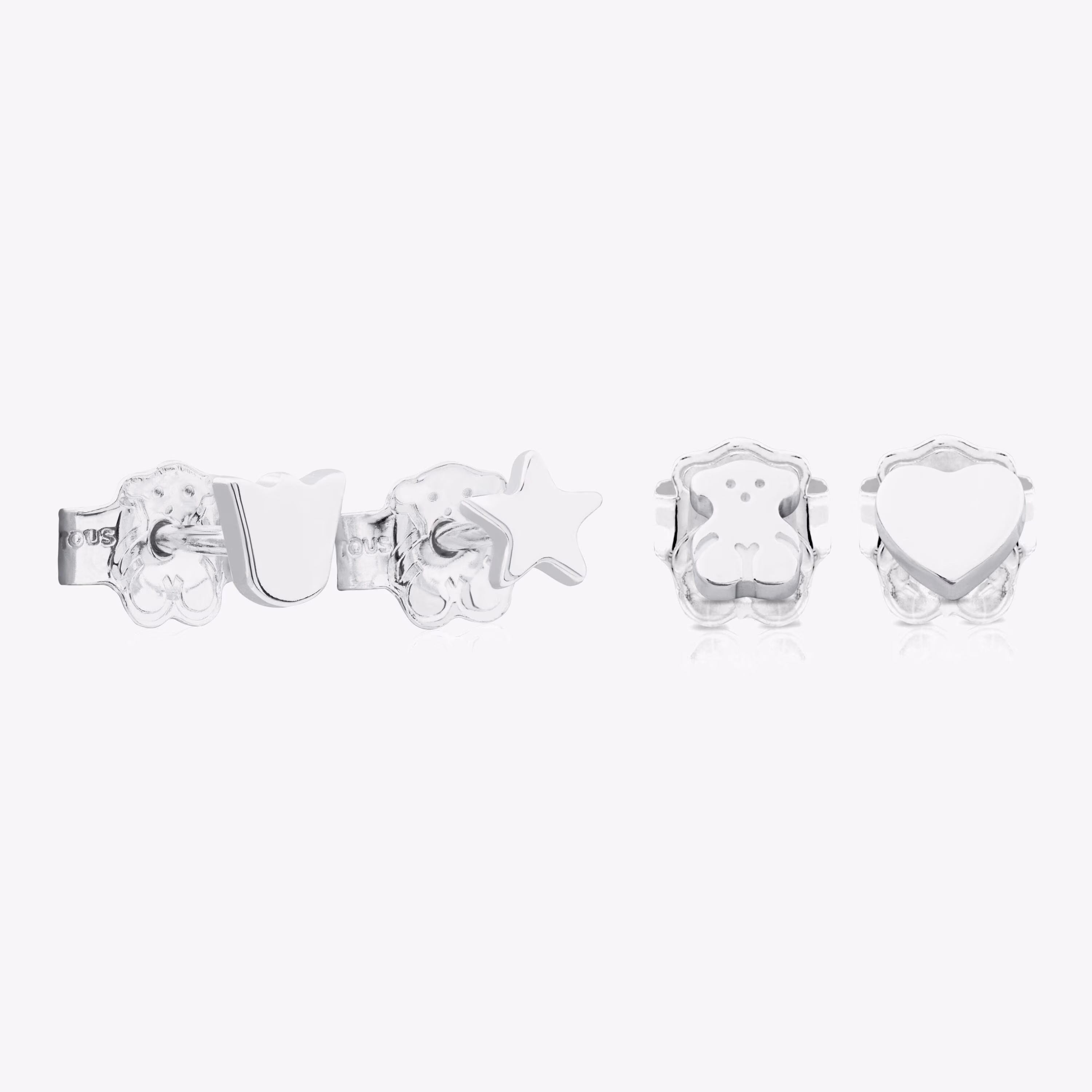 Pack de Pendientes de plata TOUS Basics