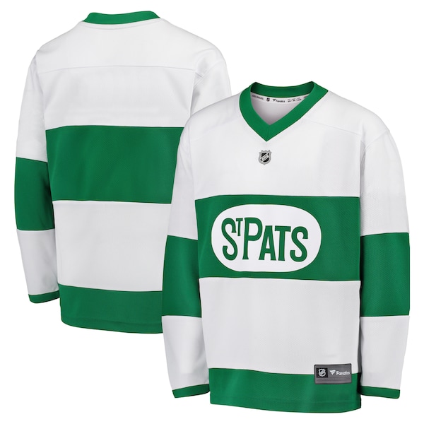 Toronto Maple Leafs  Youth Away Replica Blank Jersey - White