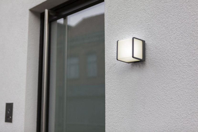 Kinkiet zewnętrzny TELIN 3000K antracyt LED 1x15W 800lm IP54 Lutec