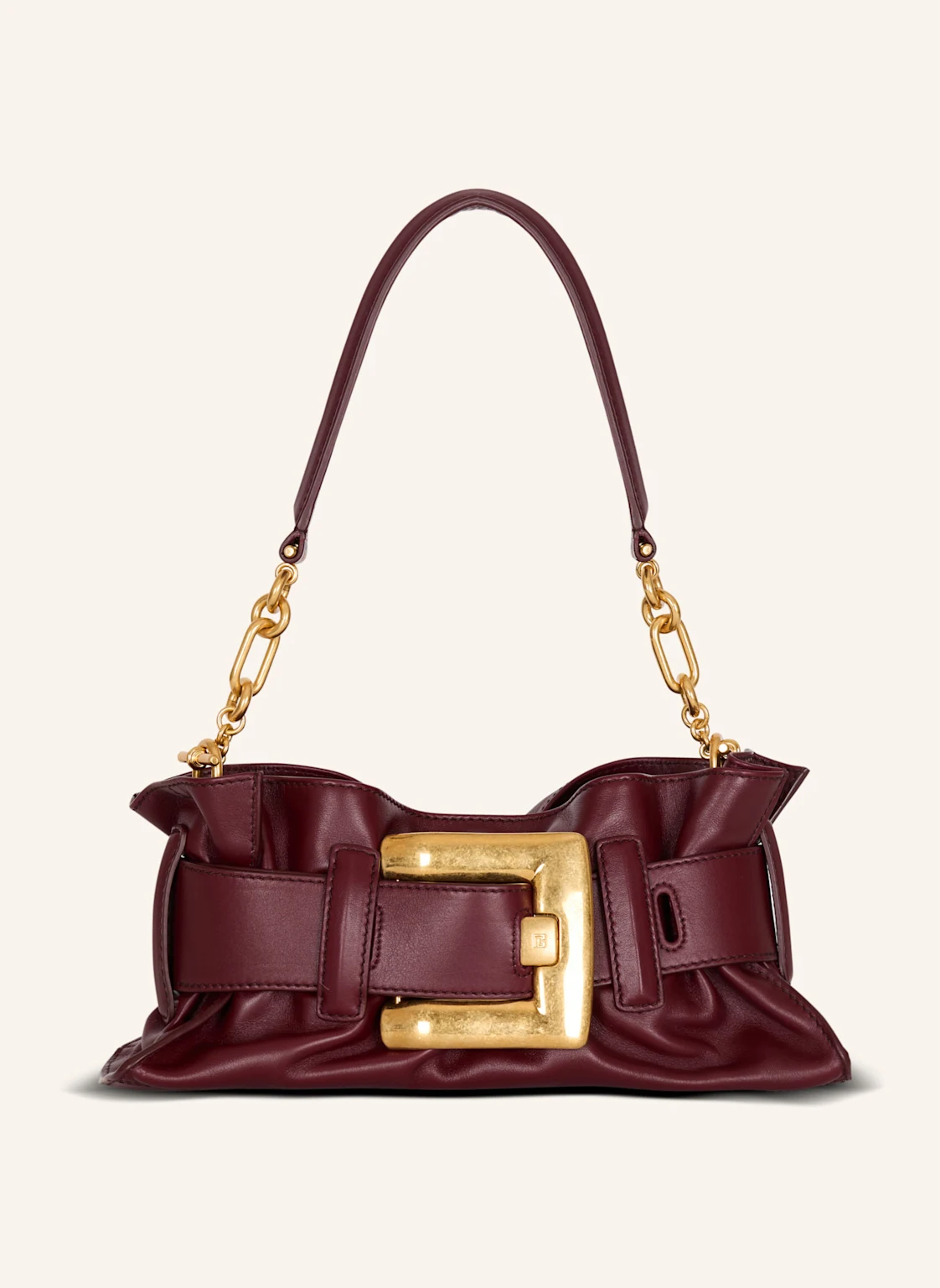 BALMAIN Mini-Tasche Anthem aus Kalbsleder