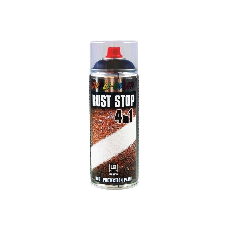Peinture antirouille en spray Rust Stop noire 0,4 L DUPLI-COLOR