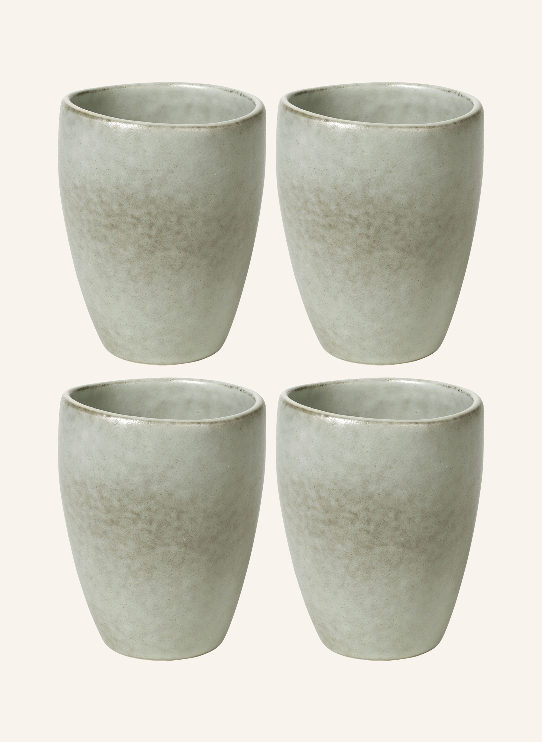 BROSTE COPENHAGEN 4er-Set Becher NORDIC MARSH