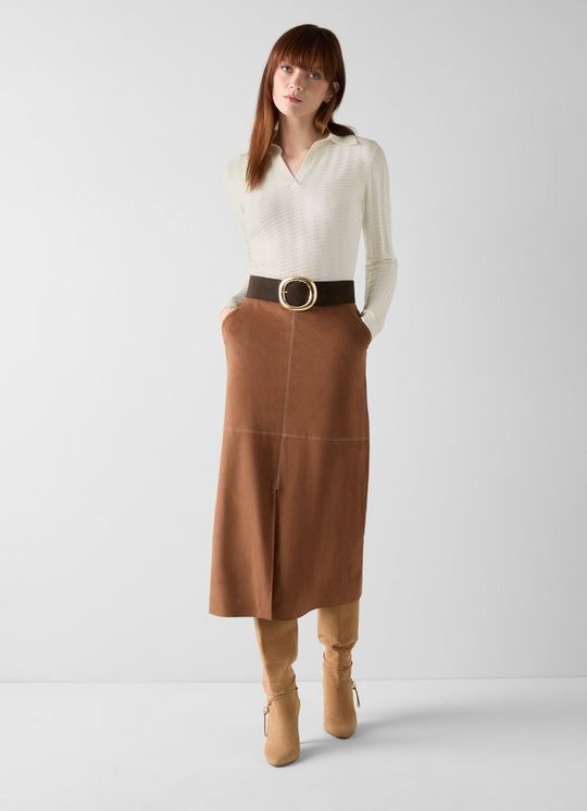 Mika Cream Stitch Collar Jumper