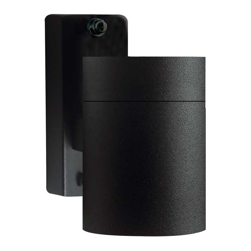 Nordlux Tin Wandlamp Buiten - Ø6cm - GU10 - IP54- Zwart