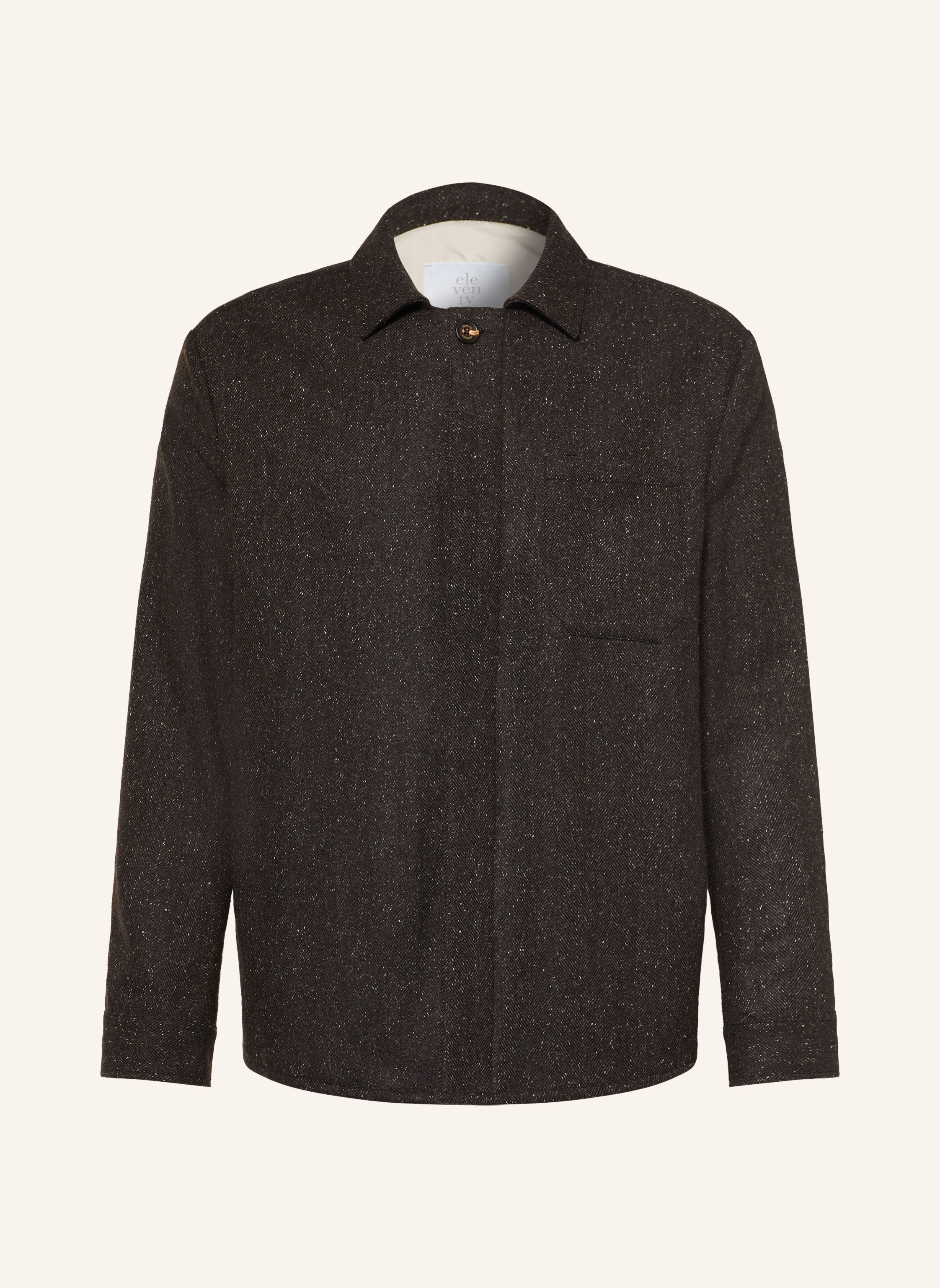 eleventy Overjacket aus Tweed