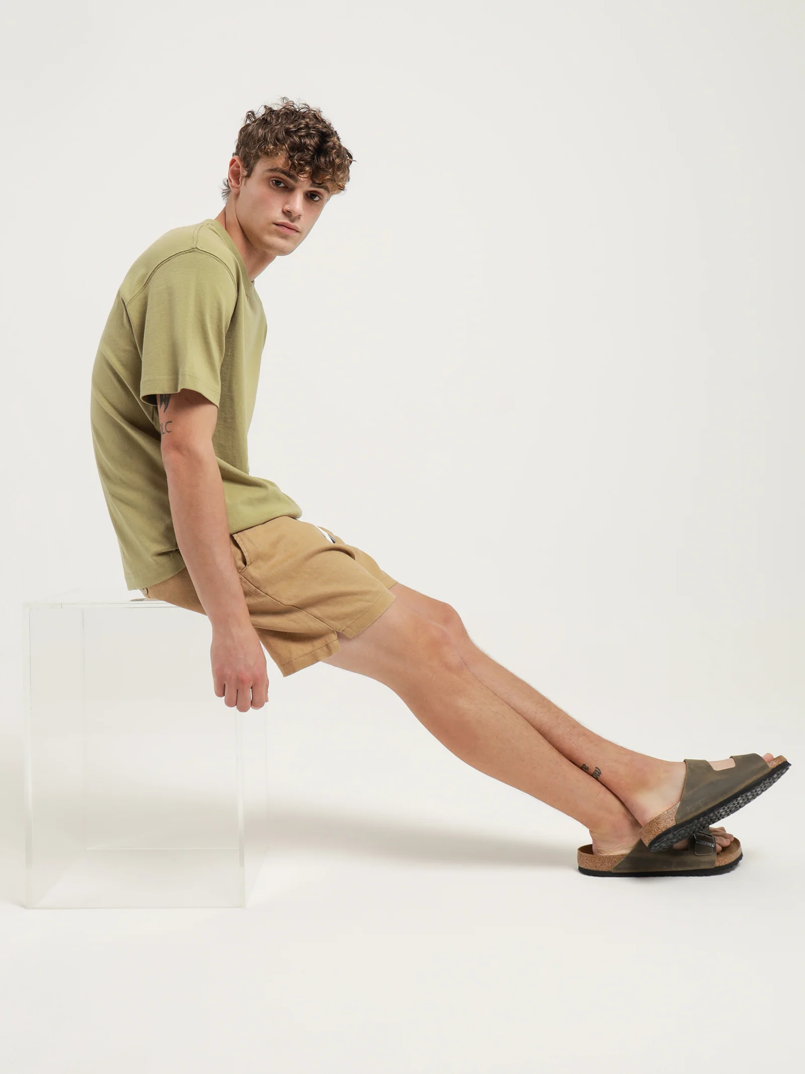 Nero Linen Shorts