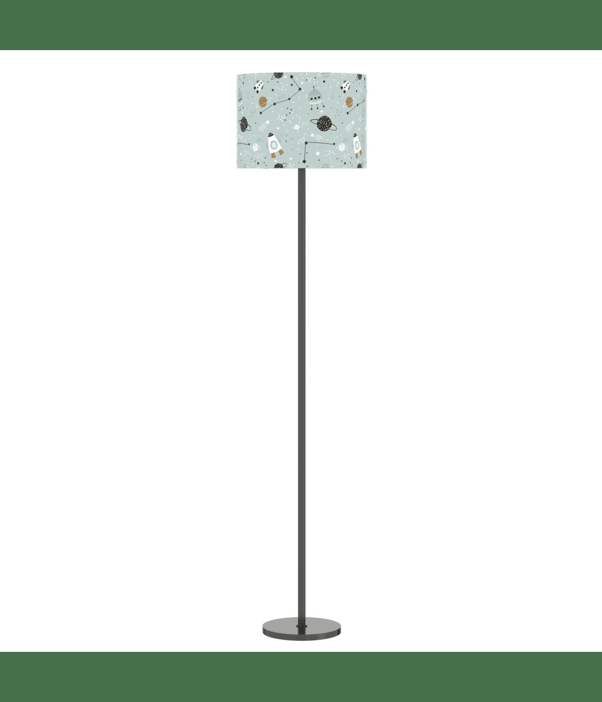 UNIVERS ENFANT - Lampadaire Planète D: 40 x H: 165