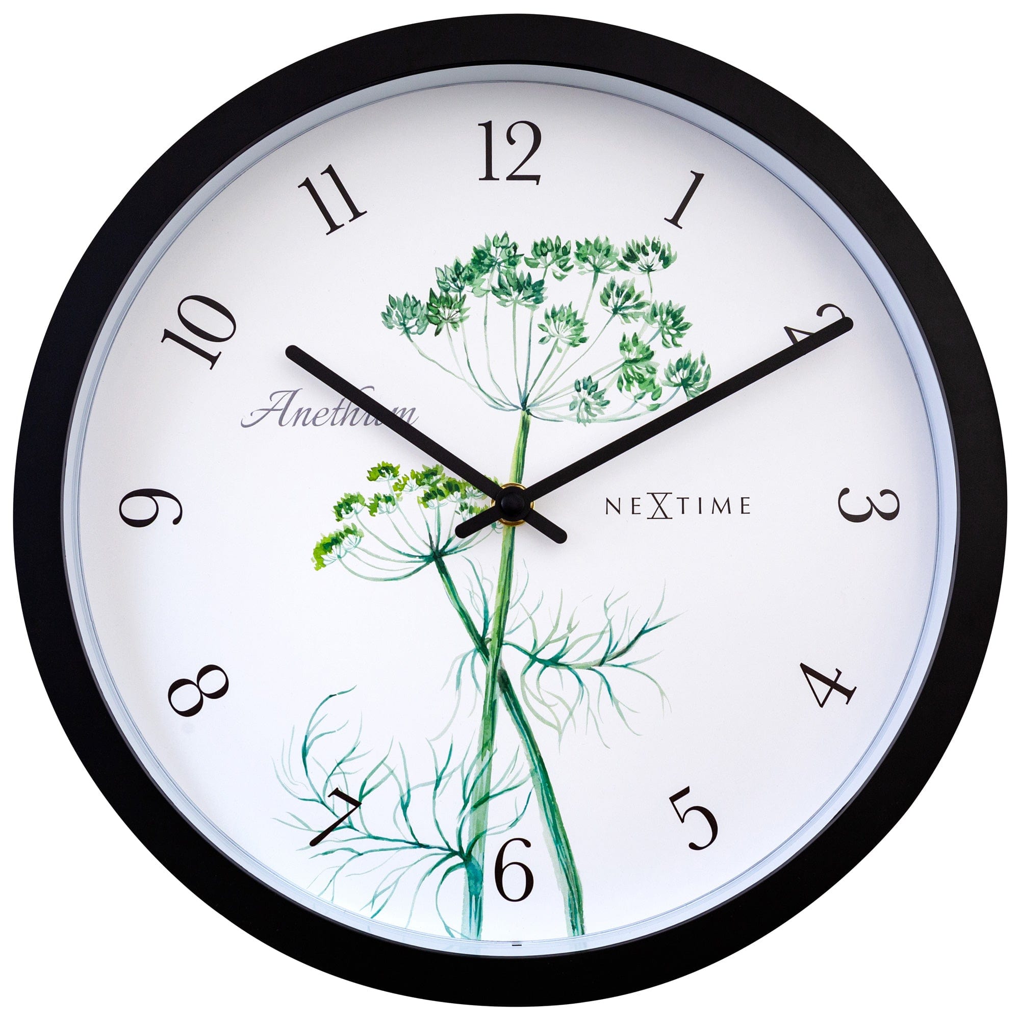 NeXtime - Weerbestendige buitenklok - 30.5 cm - Wit - Anethium -
