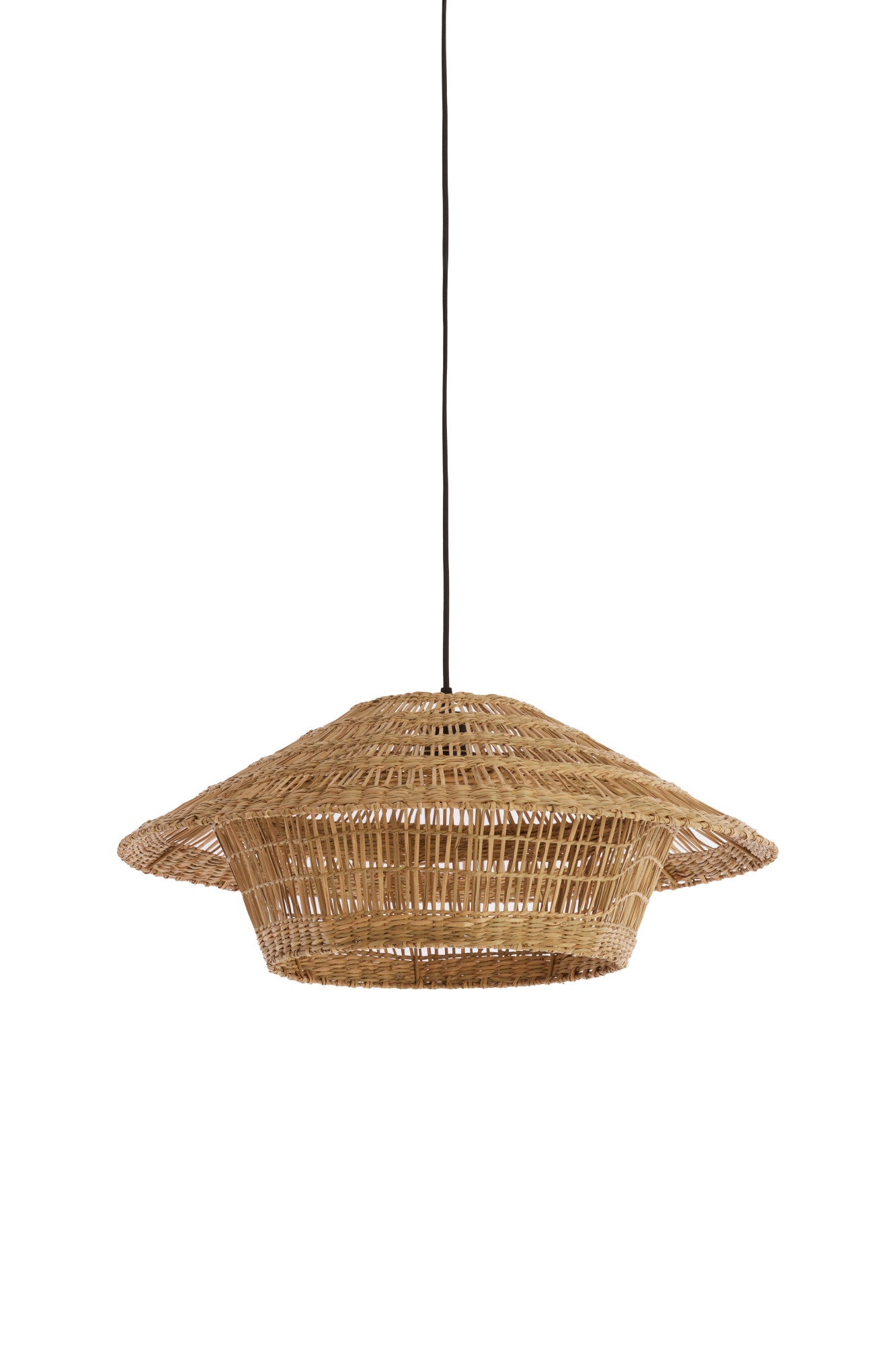 Light & Living hanglamp OWANA - bruin - Ø64x26cm