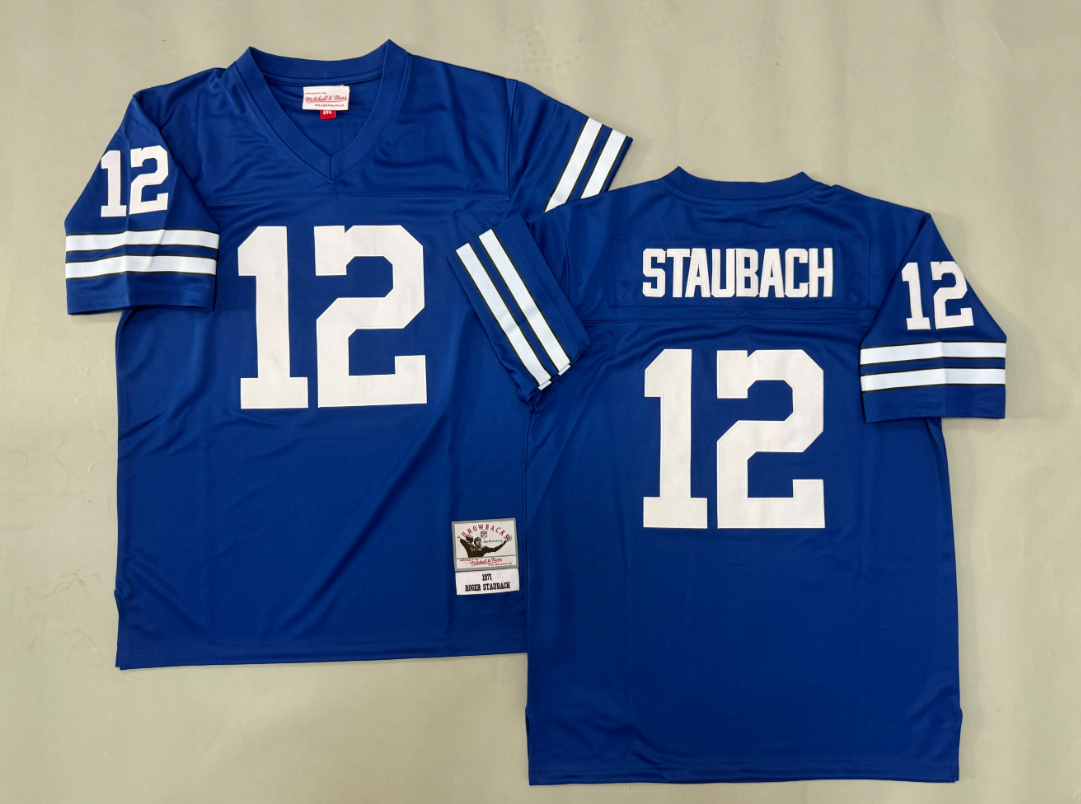 Roger Staubach Dallas Cowboys Authentic Throwback Retired Player Jersey