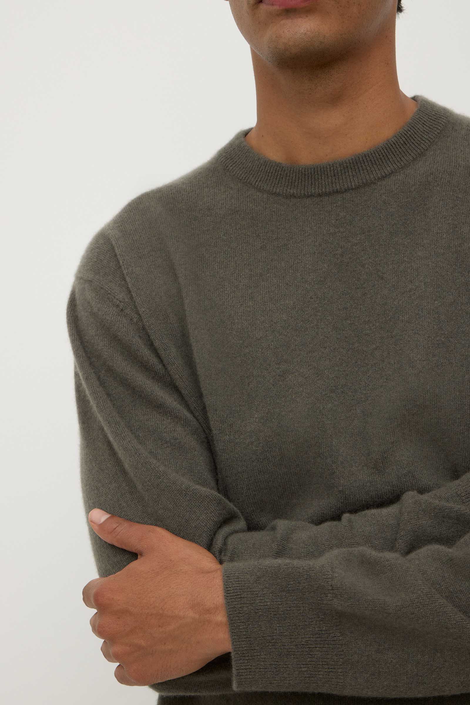 Cashmere Crew Neck Knit