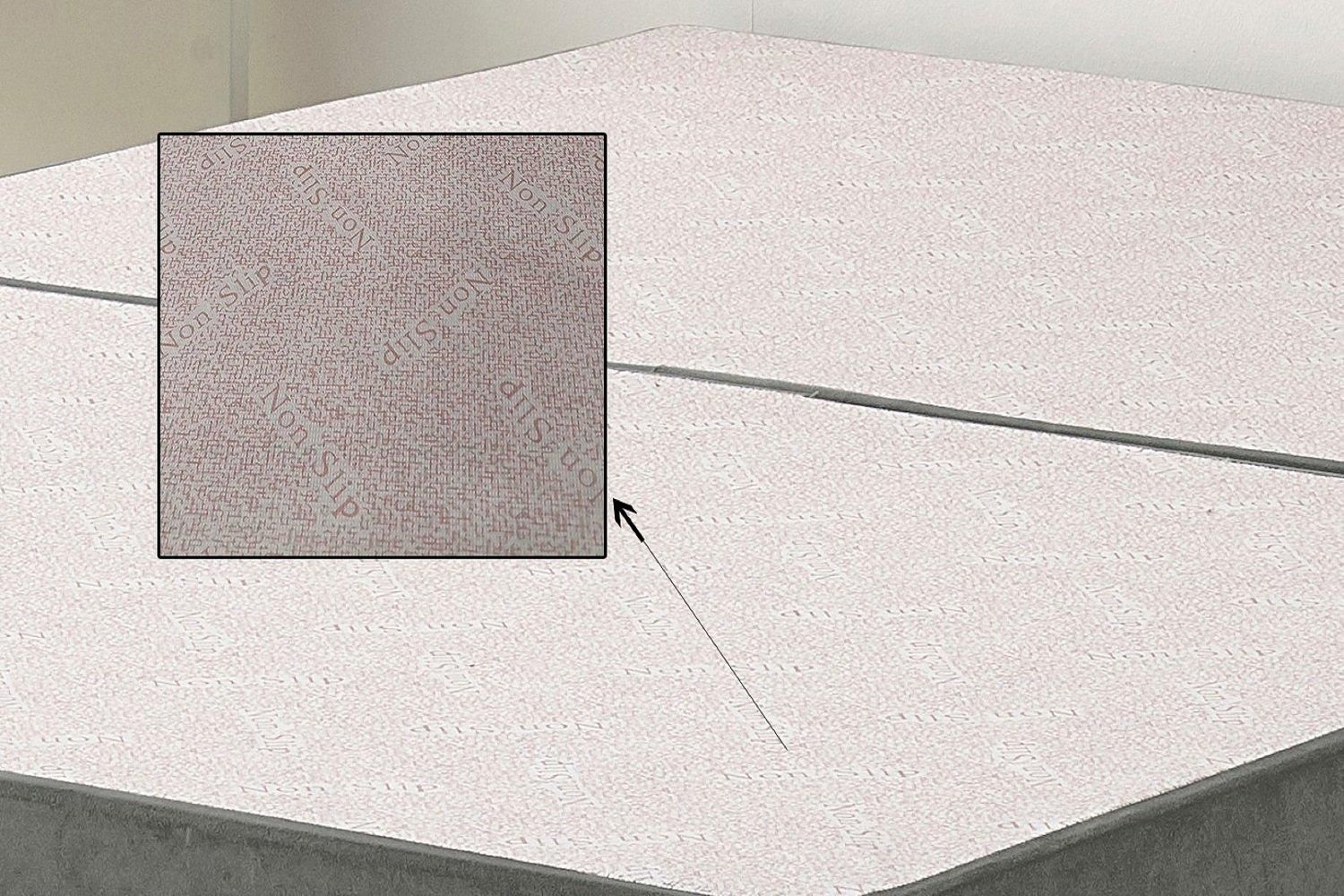 Somnior Platinum Divan Bed Base With 2 Drawers and Upholstered Headboard Tweed Fabric