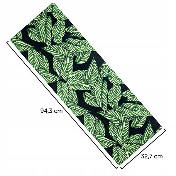 KADAX Chemin de Table Nappe Antitache Mat 95x33 cm